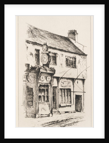 Shop in an Old House, Lichfield Street, Wolverhampton by John Fullwood